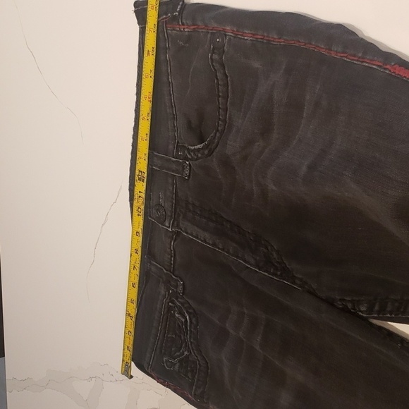 True Religion Jeans Mens World Tour Rickey Super t Black Red Label USA 40 - Picture 16 of 16